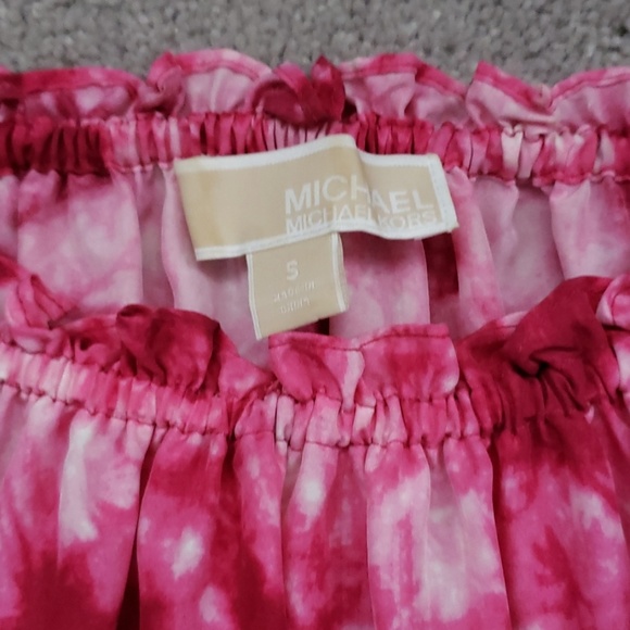 Michael Kors off the shoulder silk dress - Picture 2 of 4